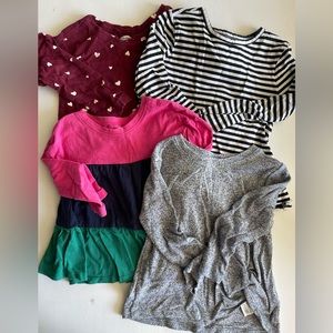 Old Navy 2T long sleeve top lot